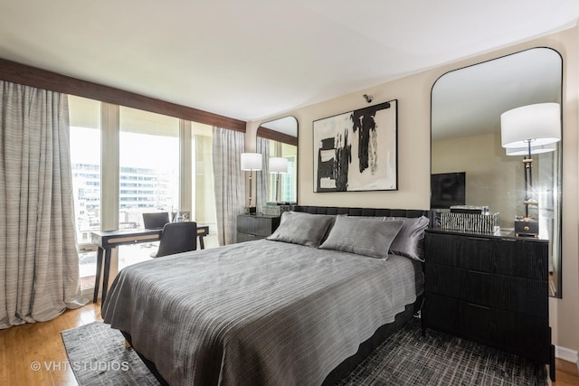 345 N Lasalle Dr Unit 802, Chicago, IL 60610 - bedroom with wood finished floors