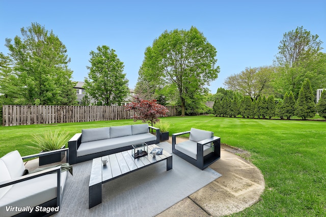 830 W Lukas Ave, Palatine, IL 60067 - view of patio / terrace with outdoor lounge area
