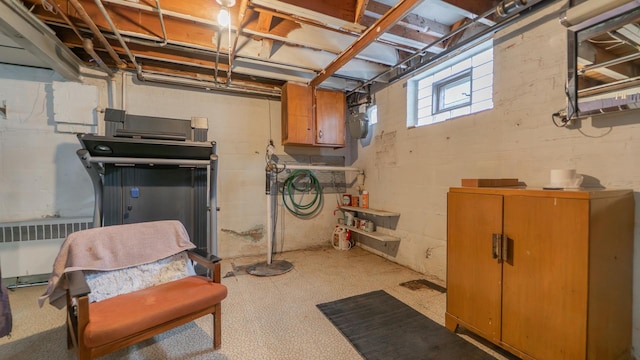 13122 S Escanaba Ave, Chicago, IL 60633 - basement with radiator heating unit
