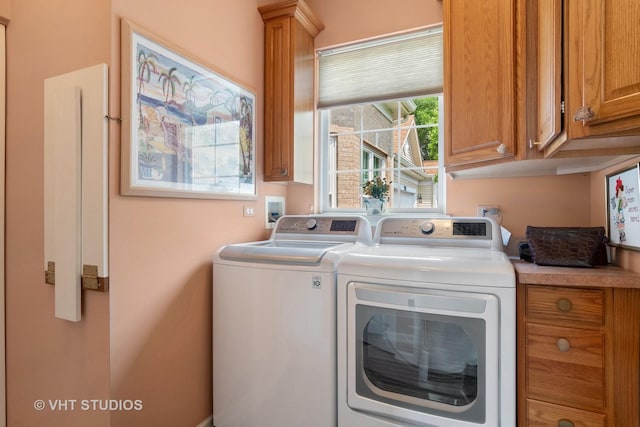 21513 W Douglas Ln, Plainfield, IL 60544 - washroom featuring washing machine and clothes dryer and cabinet space