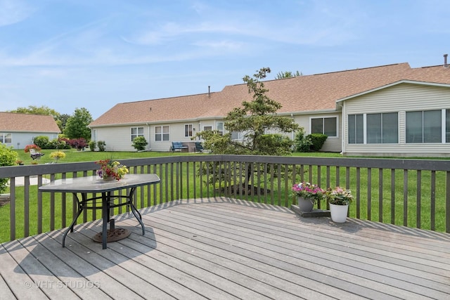 21513 W Douglas Ln, Plainfield, IL 60544 - deck with a yard