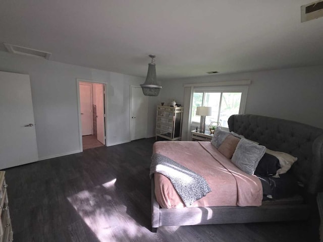 105 Marquette St, Park Forest, IL 60466 - bedroom with wood finished floors
