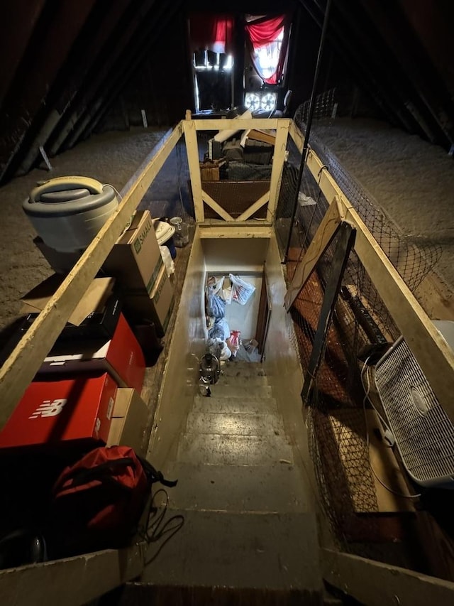 7145 S Seeley Ave, Chicago, IL 60636 - view of unfinished attic