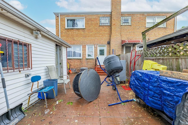 5228 W 54th St, Chicago, IL 60638 - back of property with brick siding