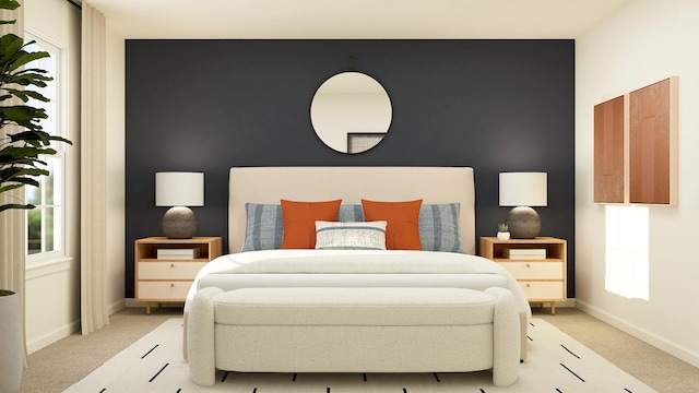 1030 Waterford St, Algonquin, IL 60102 - bedroom featuring light carpet and baseboards