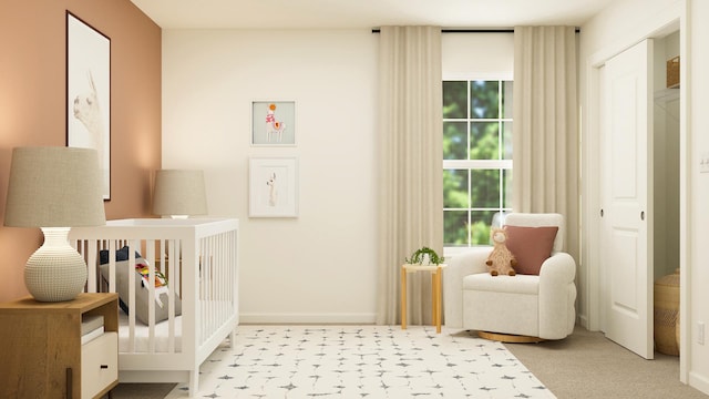1030 Waterford St, Algonquin, IL 60102 - bedroom featuring baseboards and a crib