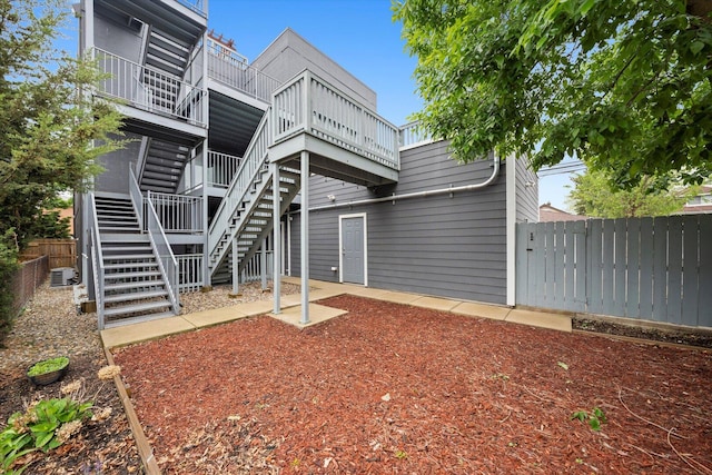 7230 W Belden Ave Unit 1, Elmwood Park, IL 60707 - back of property with stairway