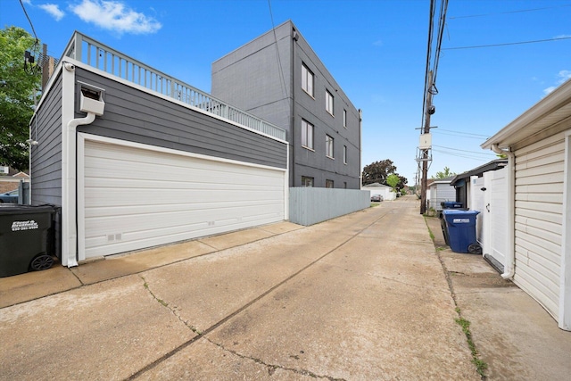 7230 W Belden Ave Unit 1, Elmwood Park, IL 60707 - view of concrete alley