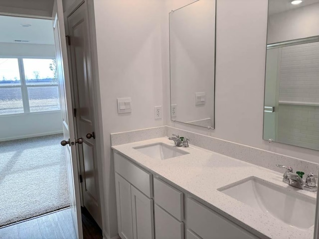 2276 Elderberry Ct, Wonder Lake, IL 60097 - bathroom with double vanity