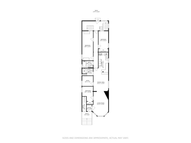 4419 S Wallace St, Chicago, IL 60609 - home floor plan