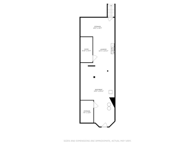 4419 S Wallace St, Chicago, IL 60609 - home floor plan
