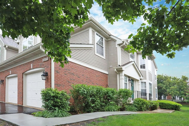 1437 Sturgeon Bay Ct, Schaumburg, IL 60173 - view of side of home featuring brick siding