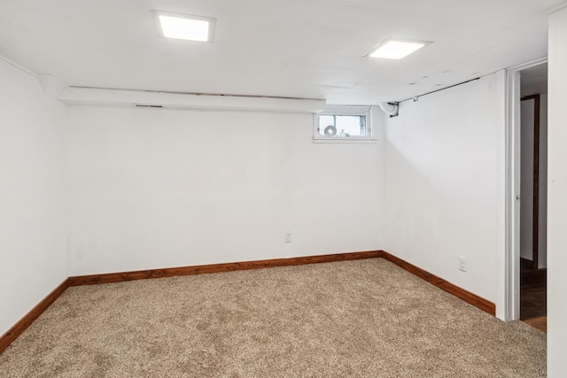 1006 W 1st St, Dixon, IL 61021 - basement featuring carpet flooring and baseboards