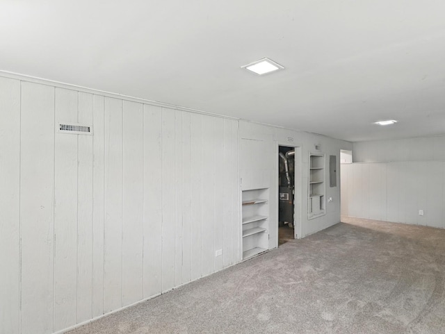 17704 Grandview Dr, Hazel Crest, IL 60429 - finished below grade area featuring wooden walls, carpet flooring, and electric panel