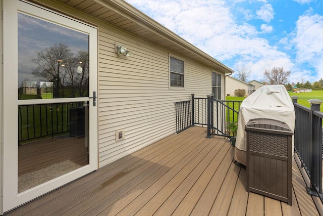 5775 S Indian Trl, Rochelle, IL 61068 - view of deck