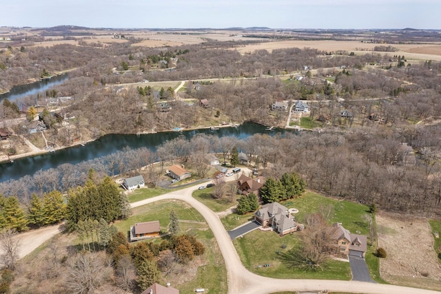 10A52 Cardinal Ct, Apple River, IL 61001 - aerial overview of property's location featuring a large body of water