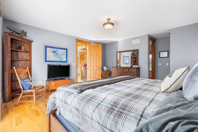 10A52 Cardinal Ct, Apple River, IL 61001 - bedroom with light wood-style flooring