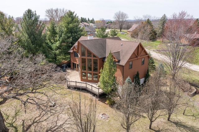 10A52 Cardinal Ct, Apple River, IL 61001 - view from above of property
