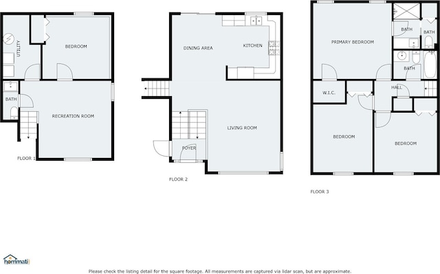 17408 Fisk Ave, East Hazel Crest, IL 60429 - home floor plan