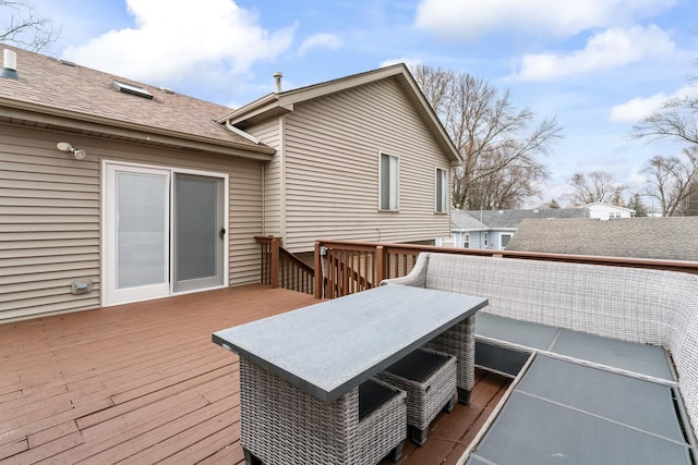 17408 Fisk Ave, East Hazel Crest, IL 60429 - deck with outdoor dining area
