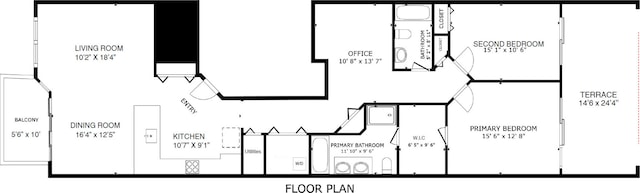 843 W Monroe St Unit 3B, Chicago, IL 60607 - view of room layout