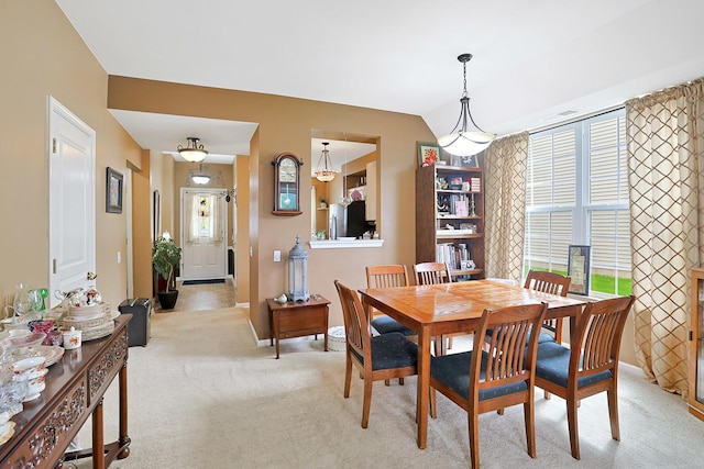 13538 Lehigh St, Huntley, IL 60142 - dining area with light colored carpet and baseboards