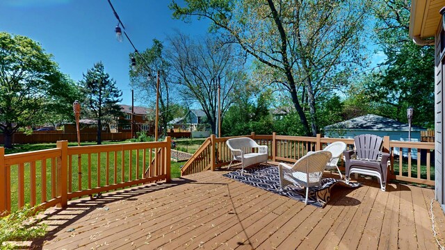731 W Kenilworth Ave, Palatine, IL 60067 - view of deck