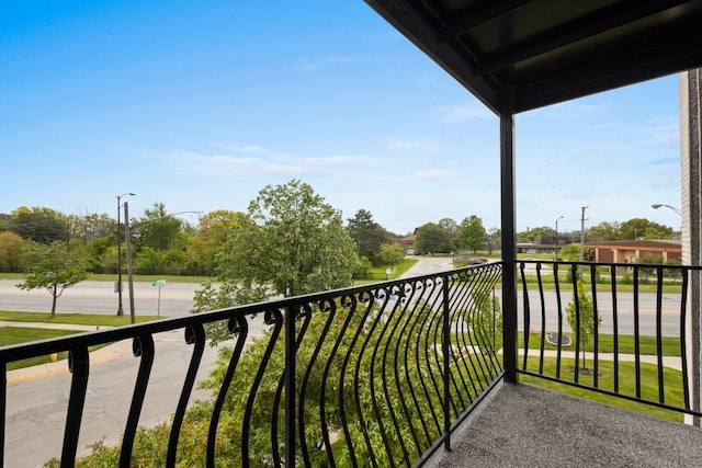 6950 W Forest Preserve Dr Unit 215, Norridge, IL 60706 - view of balcony
