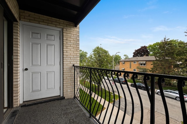 6950 W Forest Preserve Dr Unit 215, Norridge, IL 60706 - view of balcony