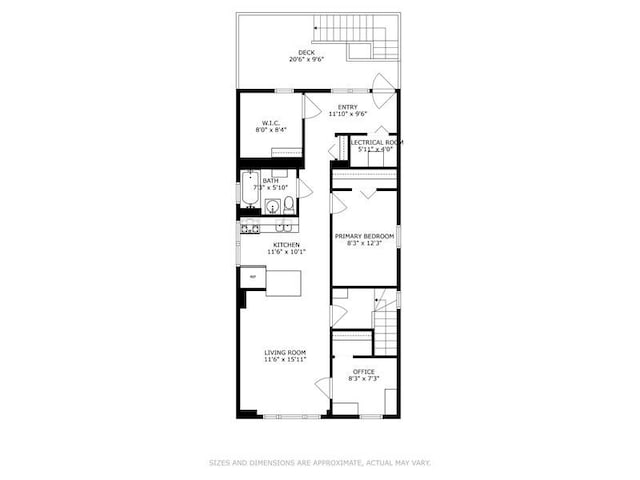 1418 N Campbell Ave, Chicago, IL 60622 - floor plan / room layout