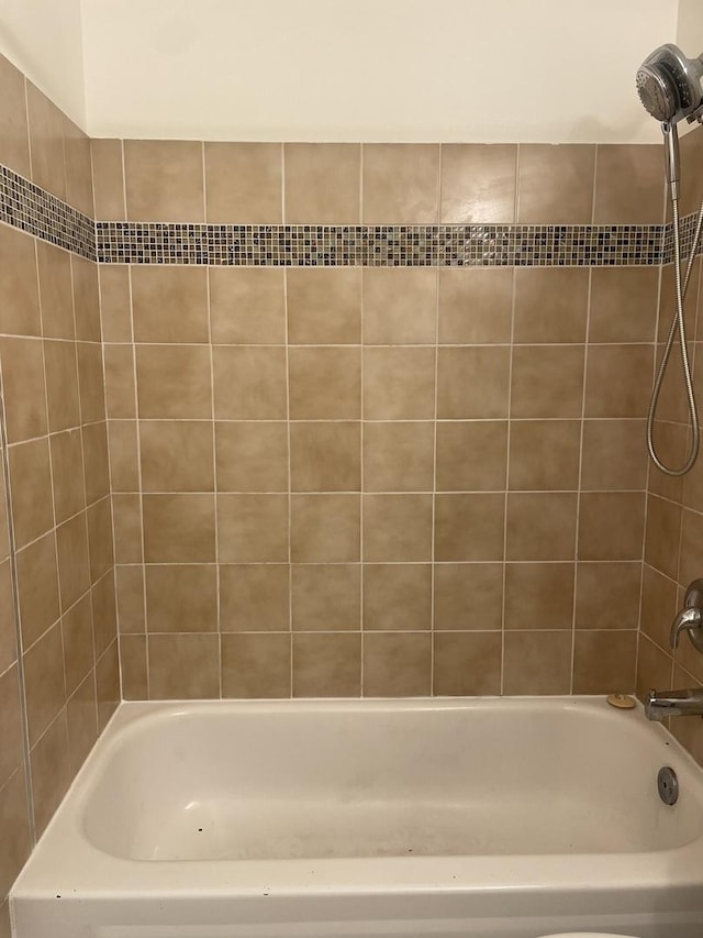full bathroom with  shower combination