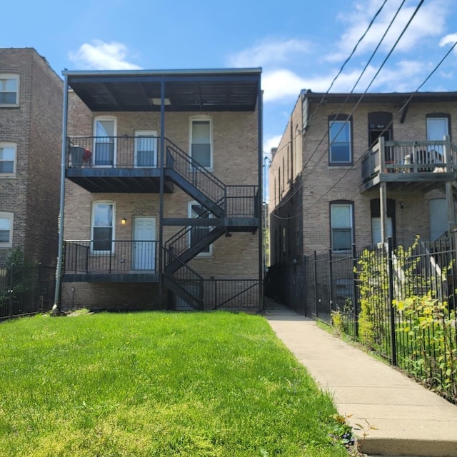 6033 S Prairie Ave, Chicago, IL 60637 - view of building exterior with stairs
