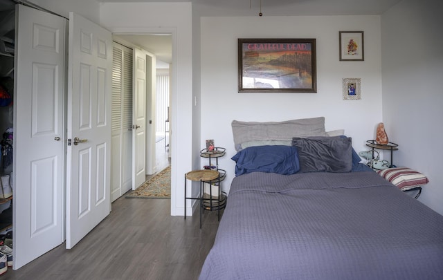 9452 Bay Colony Dr Unit 2W, Des Plaines, IL 60016 - bedroom with wood finished floors and a closet