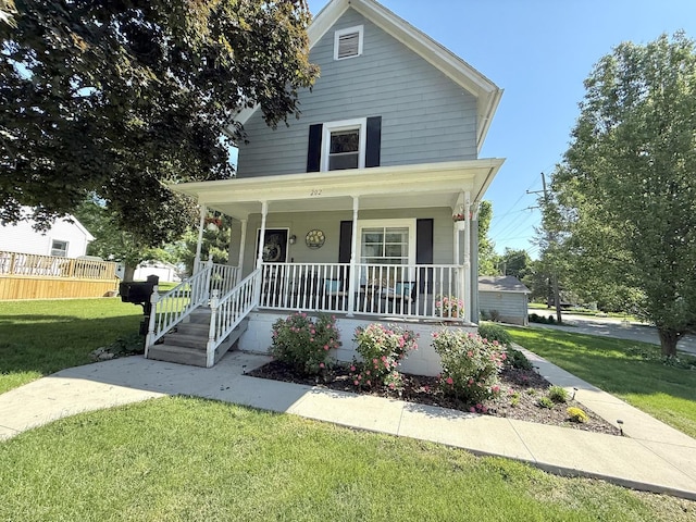 202 17th Ave, Sterling, IL 61081 - view of front of property with covered porch