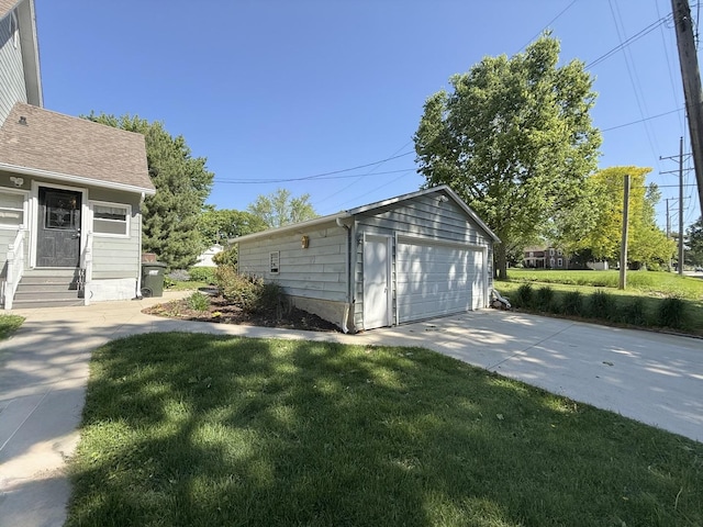 202 17th Ave, Sterling, IL 61081 - view of detached garage