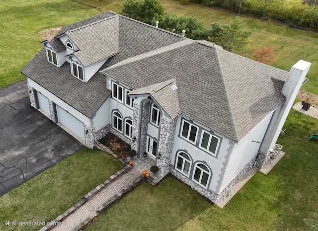 18609 Pinon Trl, Marengo, IL 60152 - view from above of property