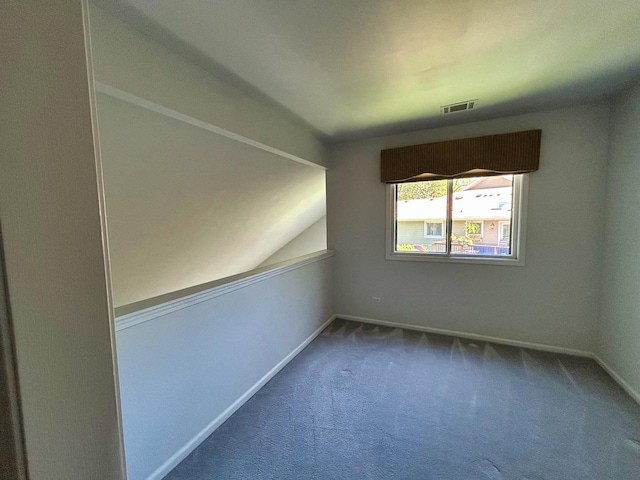 1622 Indian Knoll Rd, Naperville, IL 60565 - unfurnished room with carpet flooring, baseboards, and lofted ceiling