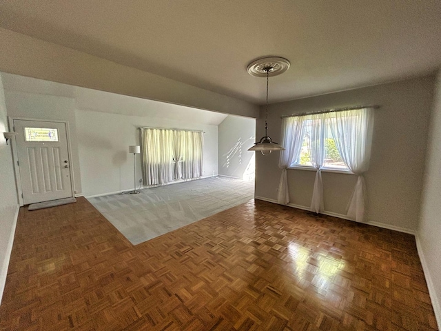 1622 Indian Knoll Rd, Naperville, IL 60565 - unfurnished dining area featuring baseboards