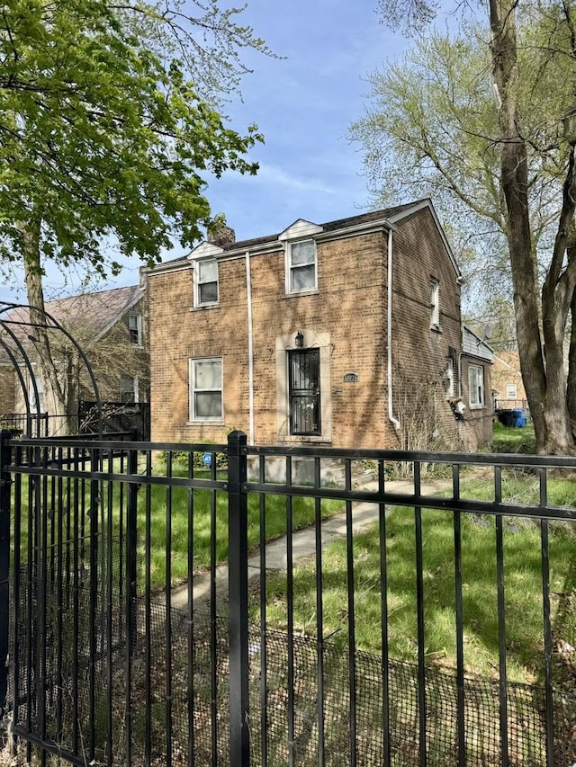 10035 S Yates Blvd, Chicago, IL 60617 - view of side of home featuring brick siding