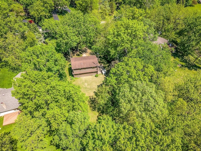 5123 Walnut Gove, Poplar Grove, IL 61065 - bird's eye view of a heavily wooded area