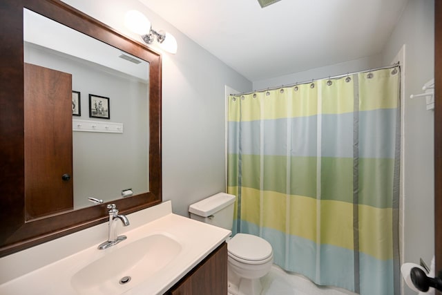 2107 Timber Ln, Wheaton, IL 60189 - full bathroom featuring vanity and a shower with shower curtain