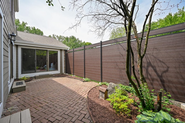 2107 Timber Ln, Wheaton, IL 60189 - fenced backyard featuring a patio area