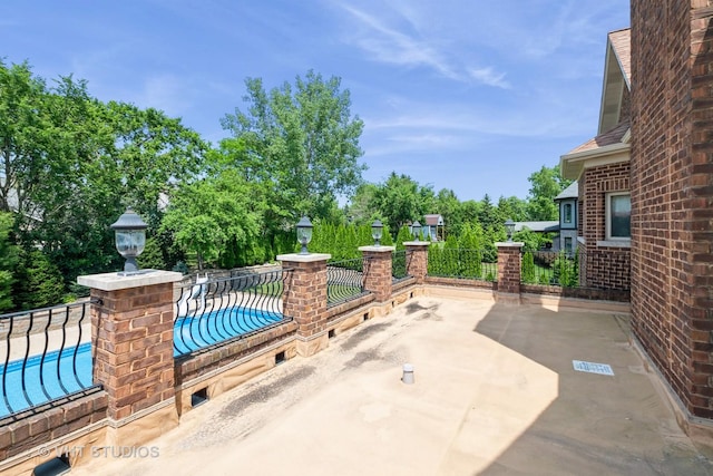 10944 Arbor Ridge Dr, Orland Park, IL 60467 - view of patio with view of wooded area