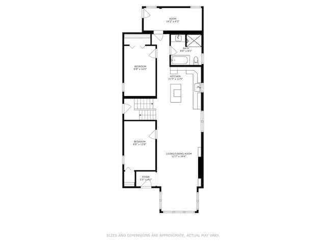 7545 S Perry Ave, Chicago, IL 60620 - home floor plan