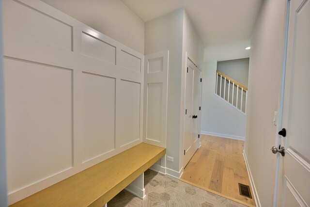 1568 Dempsey Dr, Saint Charles, IL 60174 - mudroom featuring recessed lighting and light wood-style floors