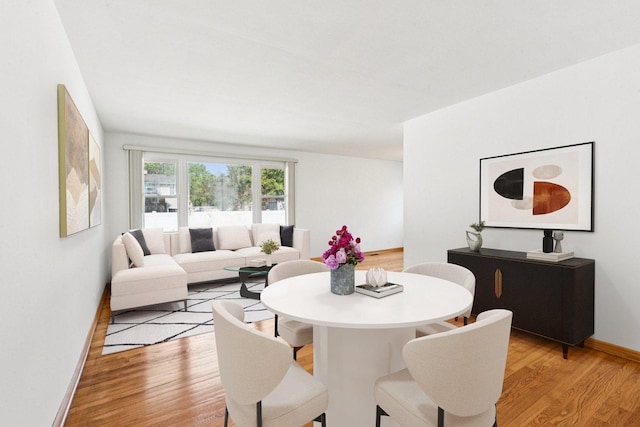 1946 Briarcliffe Blvd, Wheaton, IL 60189 - dining space with light wood finished floors and baseboards