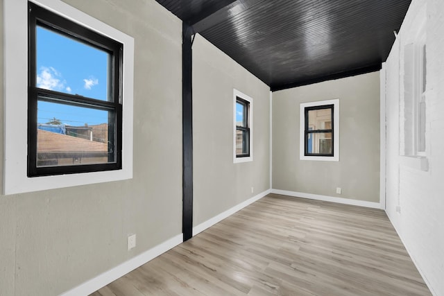 7535 S Aberdeen St, Chicago, IL 60620 - unfurnished room with wood finished floors and baseboards