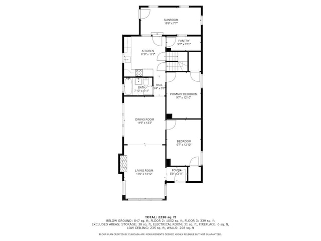 7535 S Aberdeen St, Chicago, IL 60620 - home floor plan