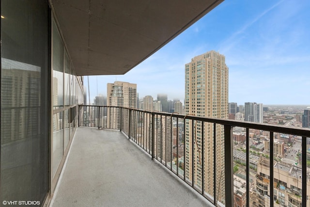 10 E Ontario St Unit 4805, Chicago, IL 60611 - balcony with a city view