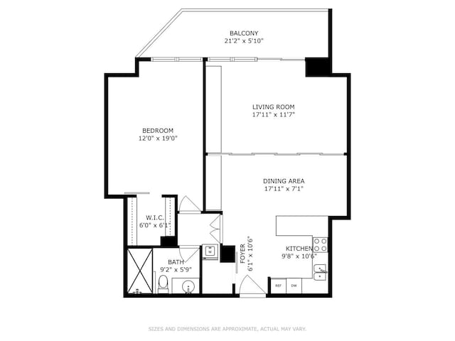 10 E Ontario St Unit 4805, Chicago, IL 60611 - property floor plan